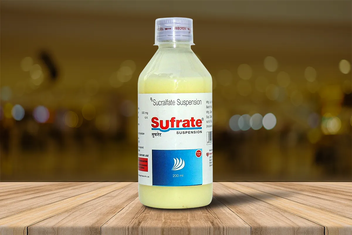 Sucralfate suspension syrup