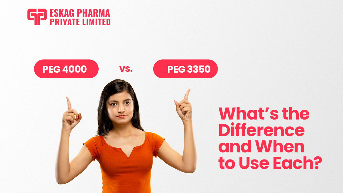 PEG 4000 vs. PEG 3350